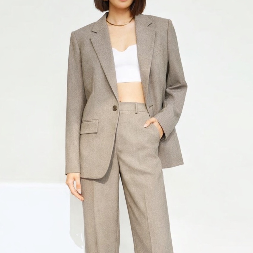Aritzia Babaton Agency Wool Blend Blazer Size 2XS